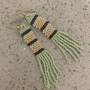 INK + ALLOY beaded earrings